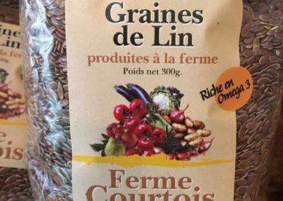 graine de lin vente directe agriculteur geneve versoix